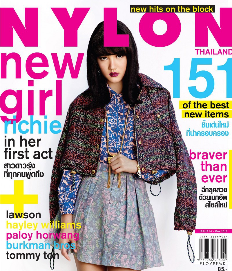  featured on the Nylon Thailand cover from May 2013