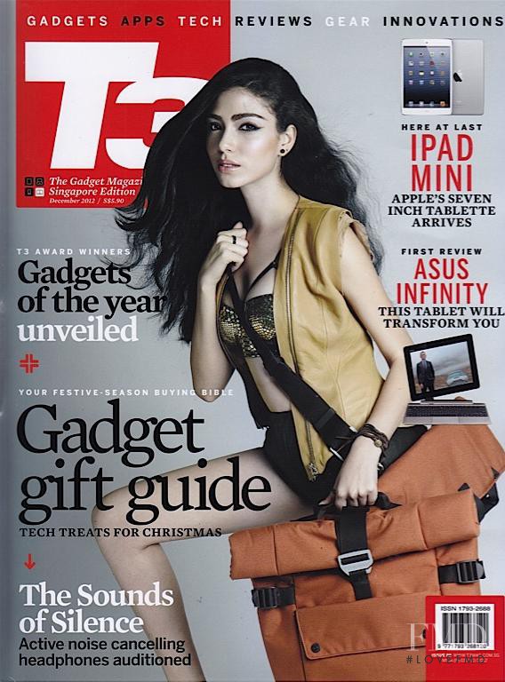 Camila Gouvea featured on the T3 Singapore cover from December 2012