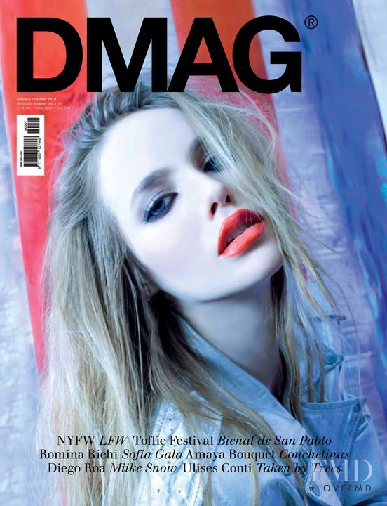 Julieta Miquelarena featured on the DMAG cover from October 2010