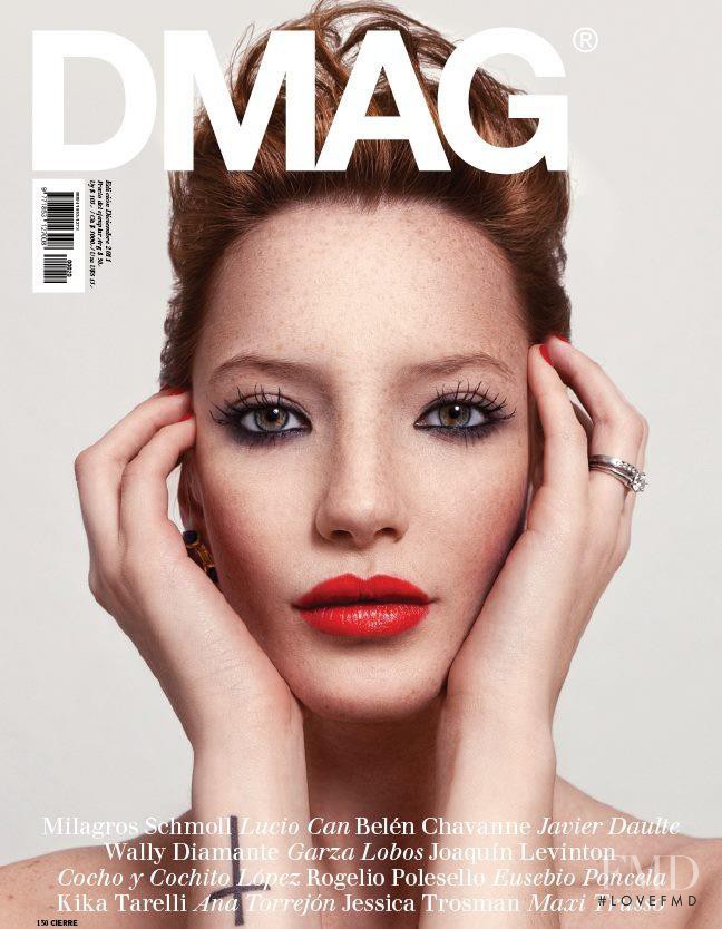 Milagros Schmoll featured on the DMAG cover from December 2011