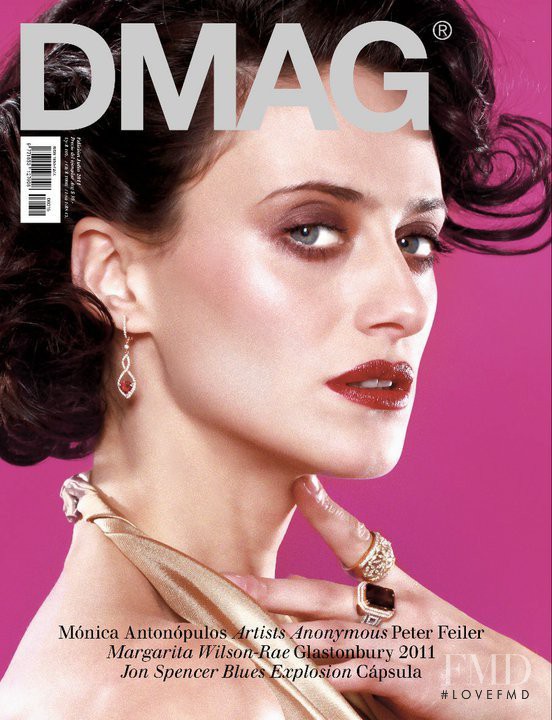 Mónica Antonópulos featured on the DMAG cover from July 2011