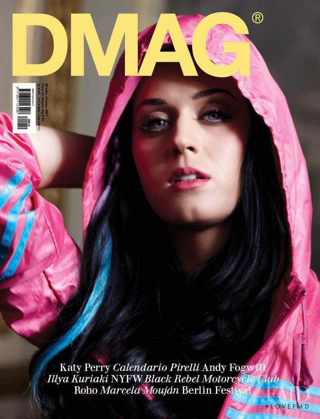 Katy Perry featured on the DMAG cover from October 2011