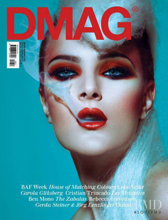 Camila Castares featured on the DMAG cover from September 2011