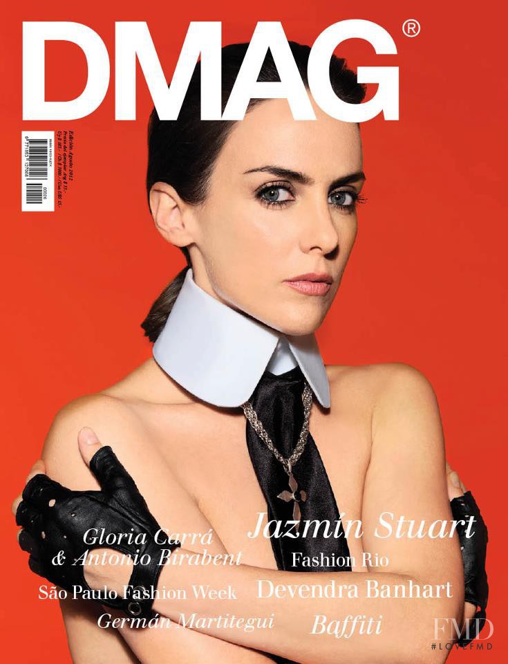 Jazmín Stuart  featured on the DMAG cover from August 2012