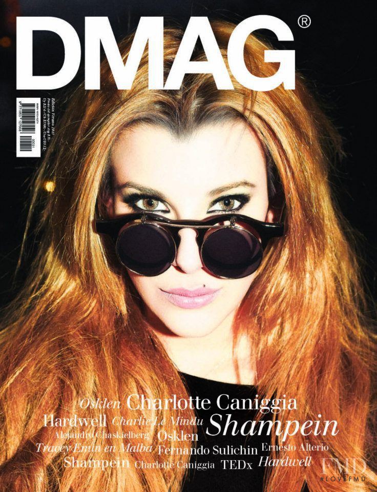 Charlotte Caniggia featured on the DMAG cover from January 2013