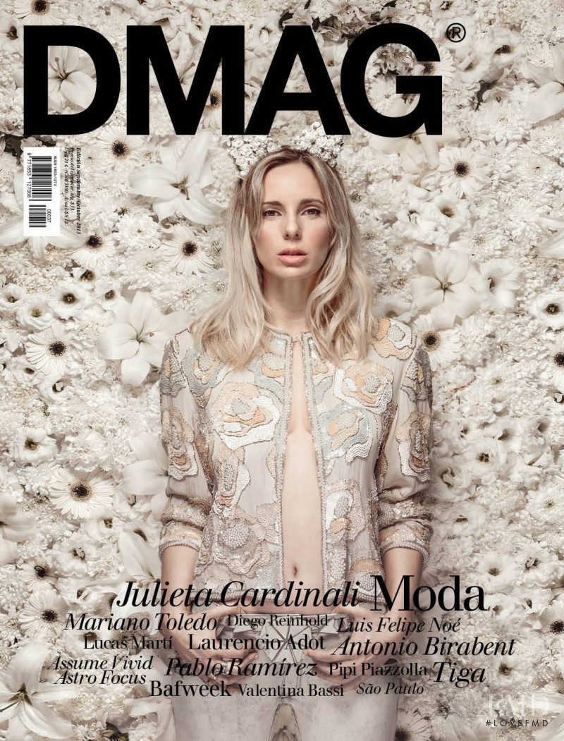 Julieta Cardinali featured on the DMAG cover from September 2013