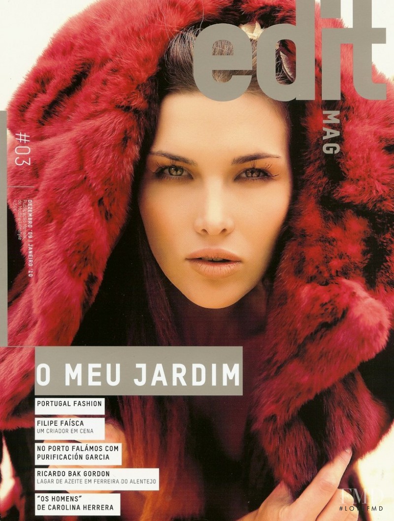 Gabriela Iliescu featured on the Edit Mag cover from December 2009