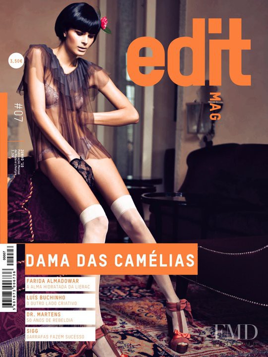 Ingrid Kelly Feitosa featured on the Edit Mag cover from June 2010