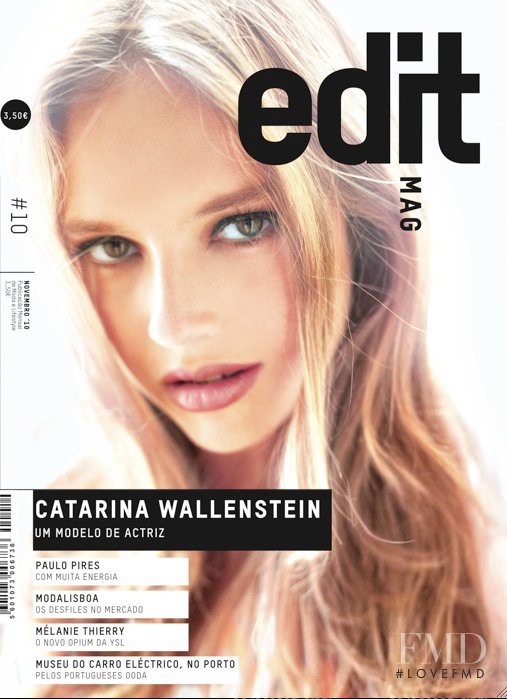 Catarina Wallenstein featured on the Edit Mag cover from November 2010