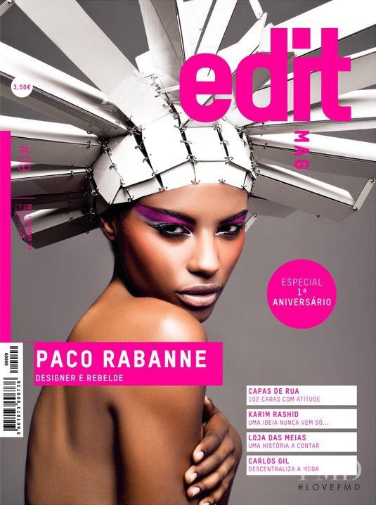 Sharam Diniz featured on the Edit Mag cover from September 2010