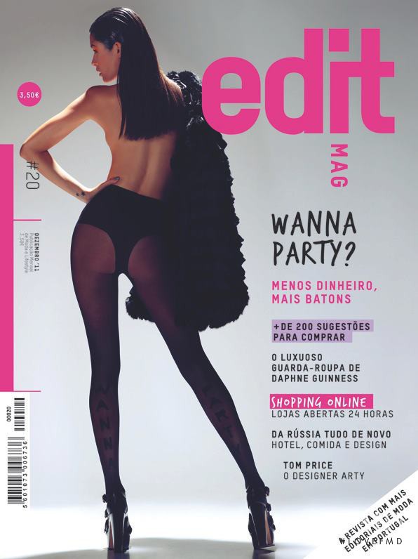 Milena Cardoso featured on the Edit Mag cover from December 2011