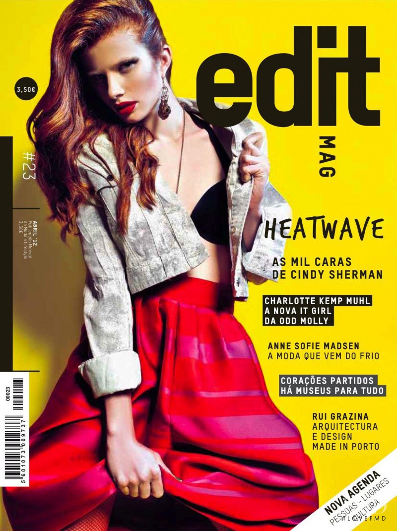 Ilse van Langeveld featured on the Edit Mag cover from April 2012