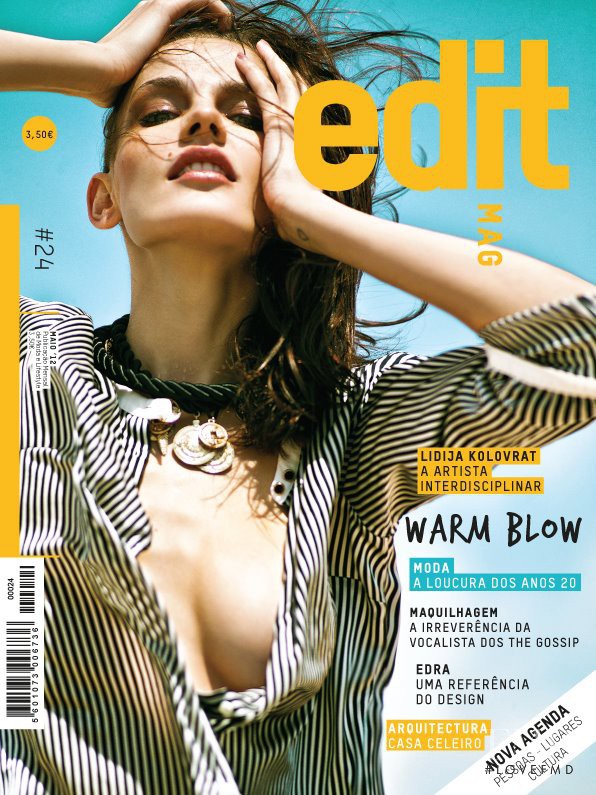 Ada Wrzesinska featured on the Edit Mag cover from May 2012