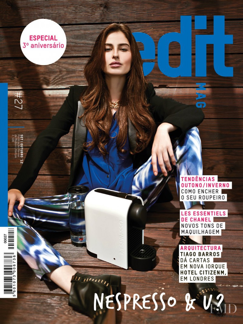 Nahara Backes featured on the Edit Mag cover from September 2012