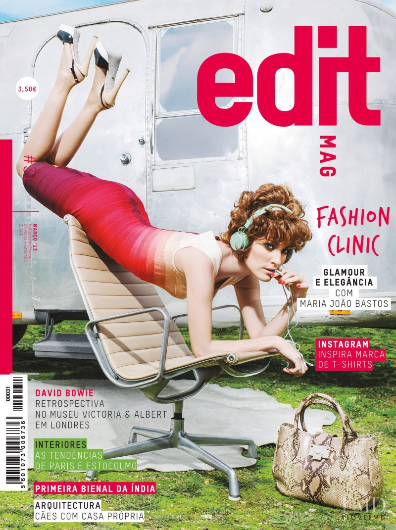 Maria Joao Bastos featured on the Edit Mag cover from March 2013