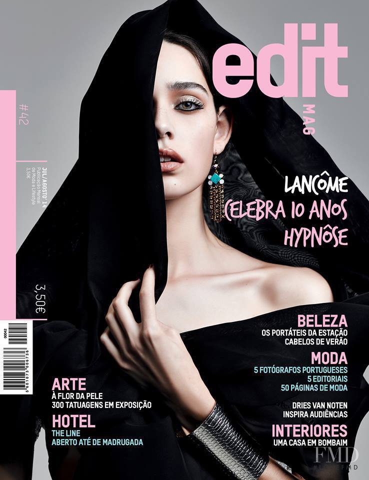 Catarina Santos featured on the Edit Mag cover from July 2014