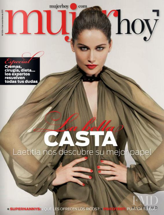 Laetitia Casta featured on the Mujer Hoy cover from November 2011
