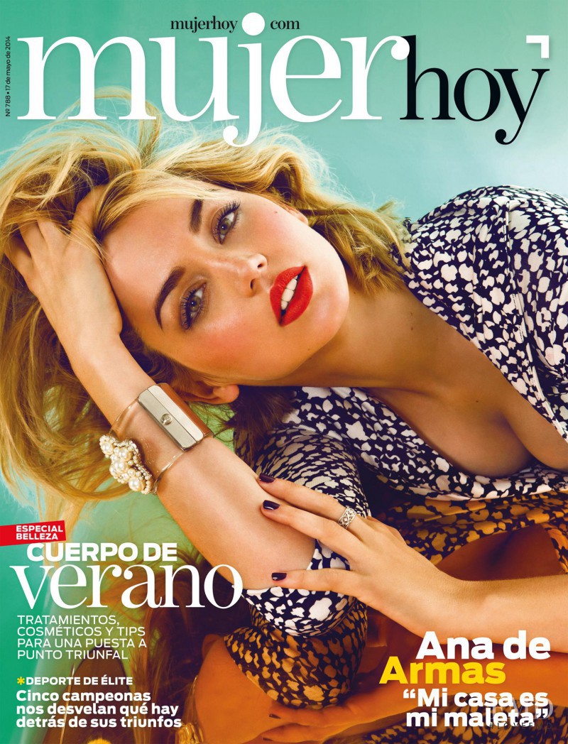 Ana de Armas featured on the Mujer Hoy cover from May 2014