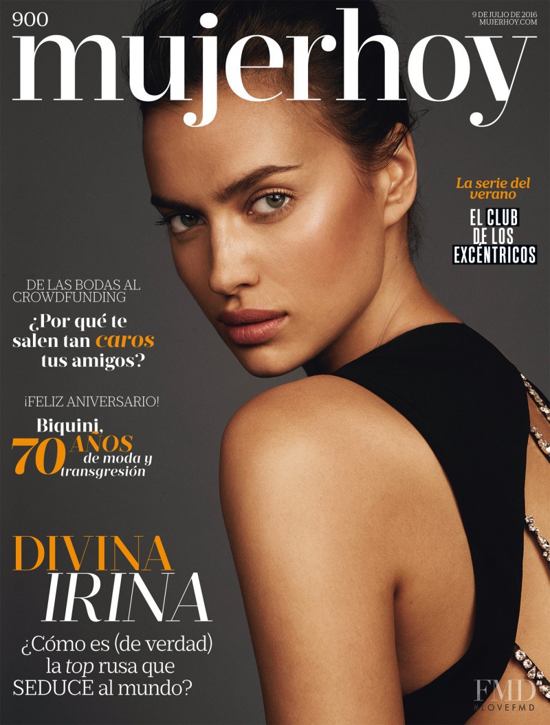 Irina Shayk featured on the Mujer Hoy cover from July 2016