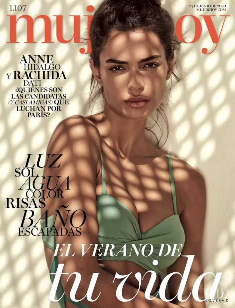 Joana Sanz featured on the Mujer Hoy cover from June 2020