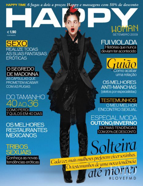  featured on the Happy Woman cover from September 2009