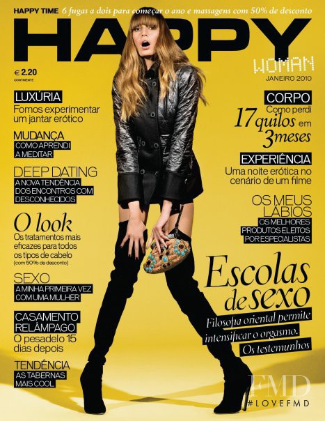  featured on the Happy Woman cover from January 2010
