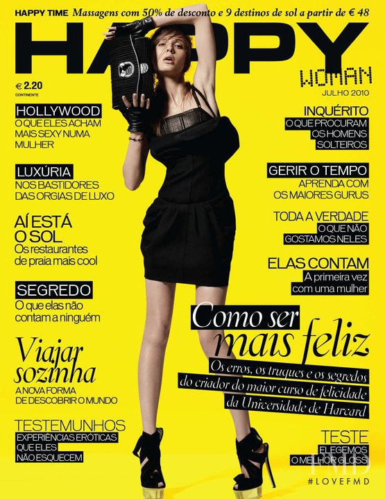  featured on the Happy Woman cover from July 2010