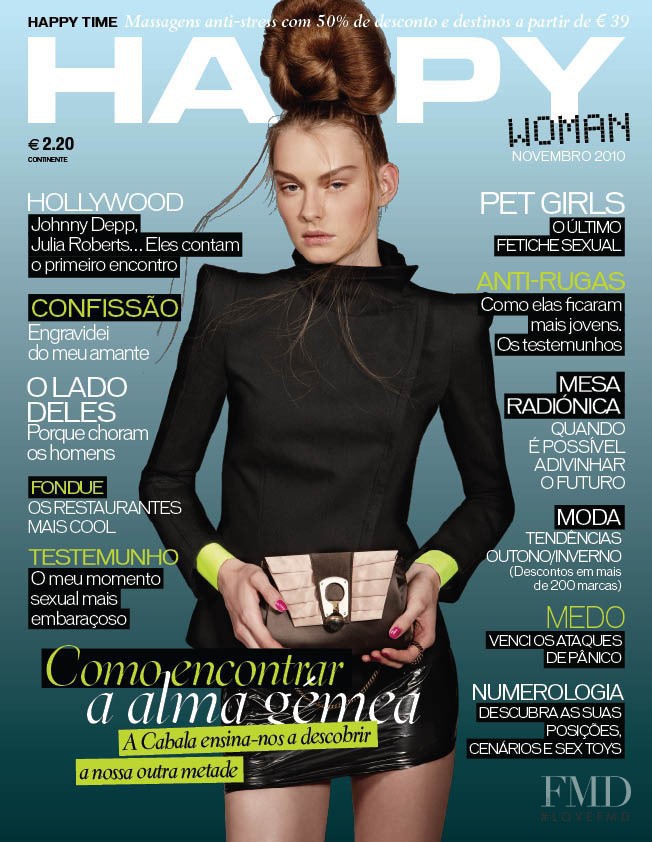  featured on the Happy Woman cover from November 2010