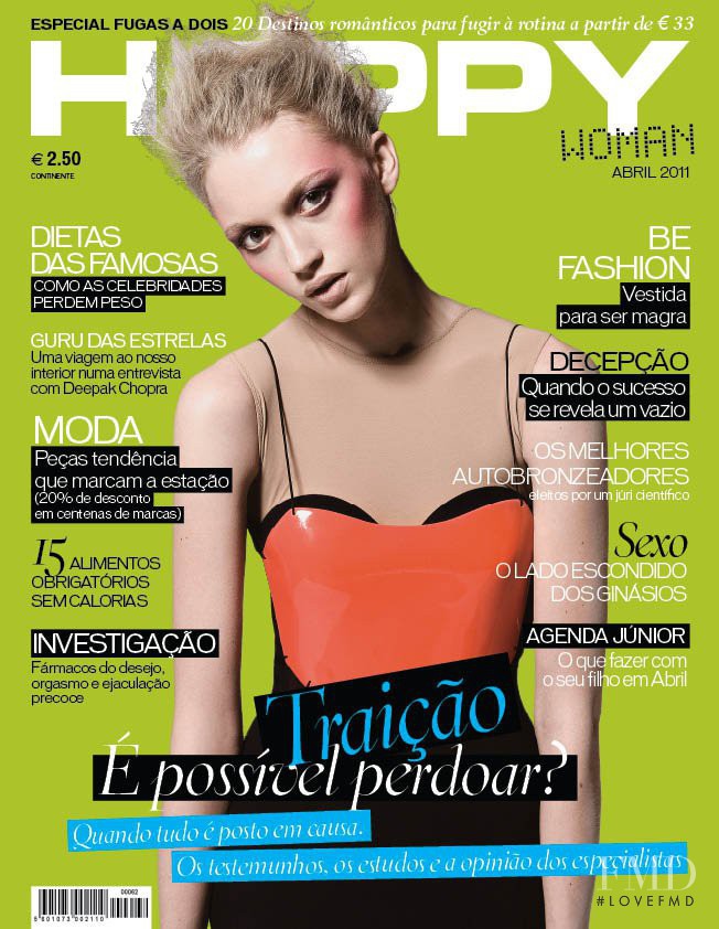  featured on the Happy Woman cover from April 2011