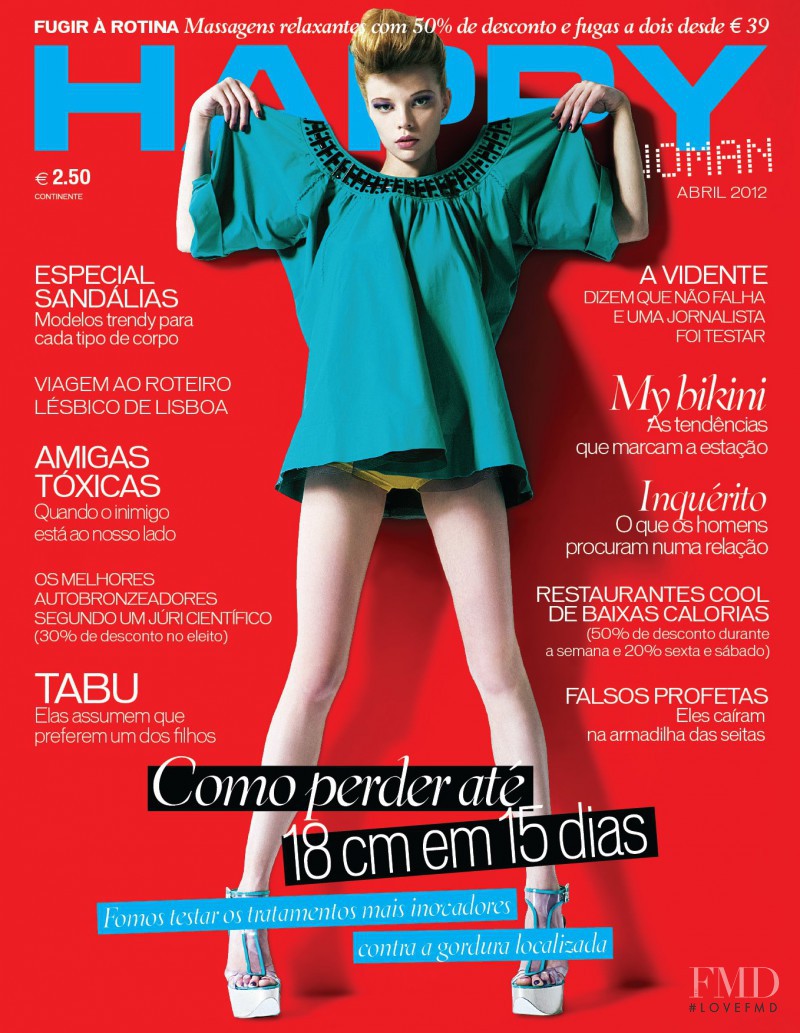  featured on the Happy Woman cover from April 2012