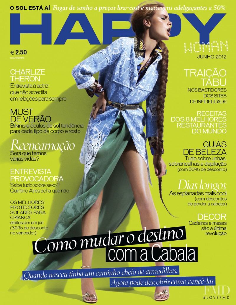  featured on the Happy Woman cover from June 2012