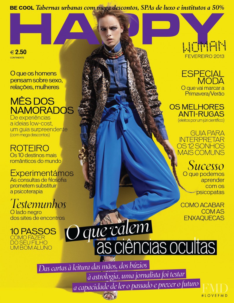  featured on the Happy Woman cover from February 2013