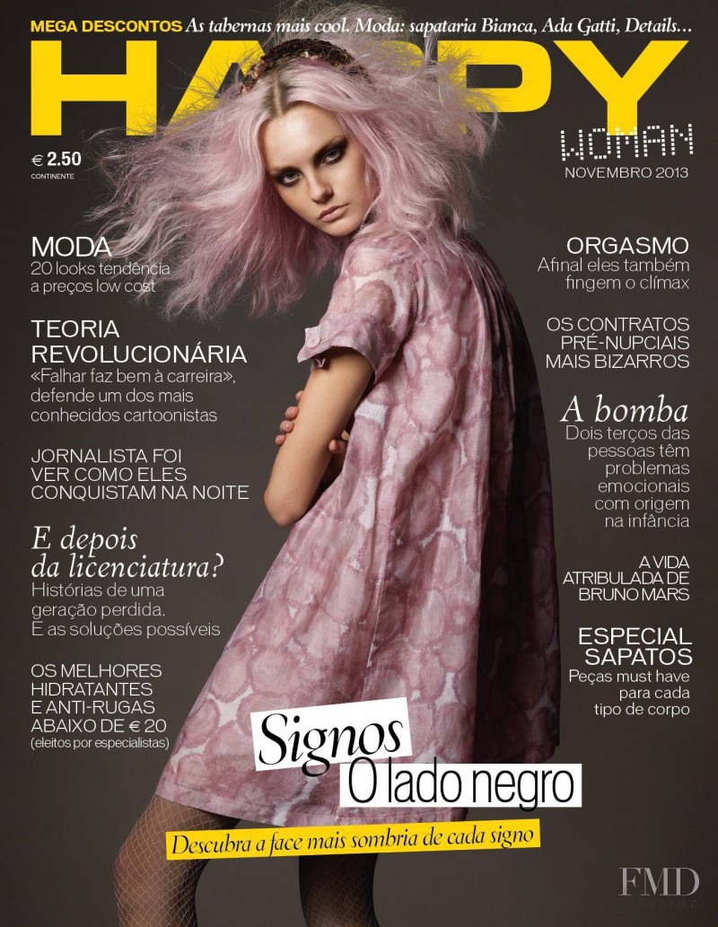  featured on the Happy Woman cover from November 2013