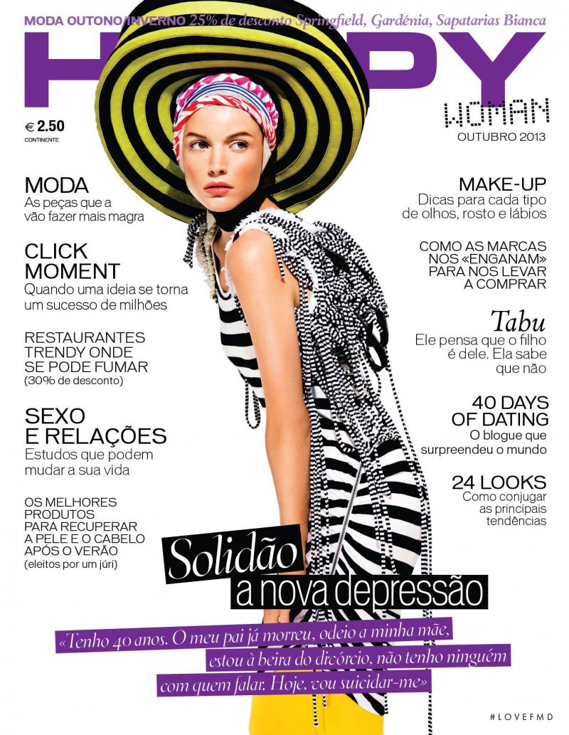  featured on the Happy Woman cover from October 2013