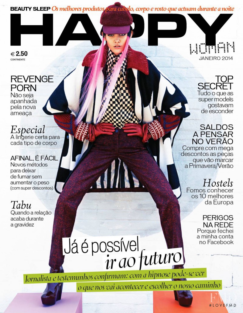  featured on the Happy Woman cover from January 2014