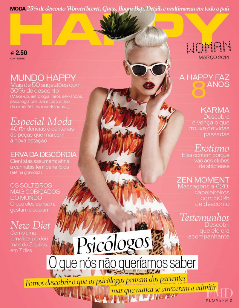  featured on the Happy Woman cover from March 2014