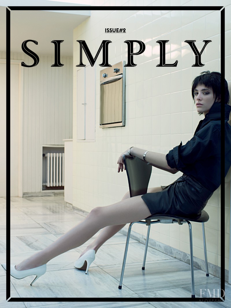 Carla Ciffoni featured on the Simply cover from December 2013