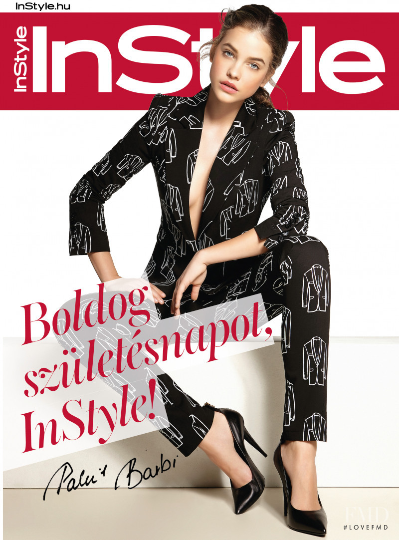 Barbara Palvin featured on the InStyle Hungary cover from June 2014