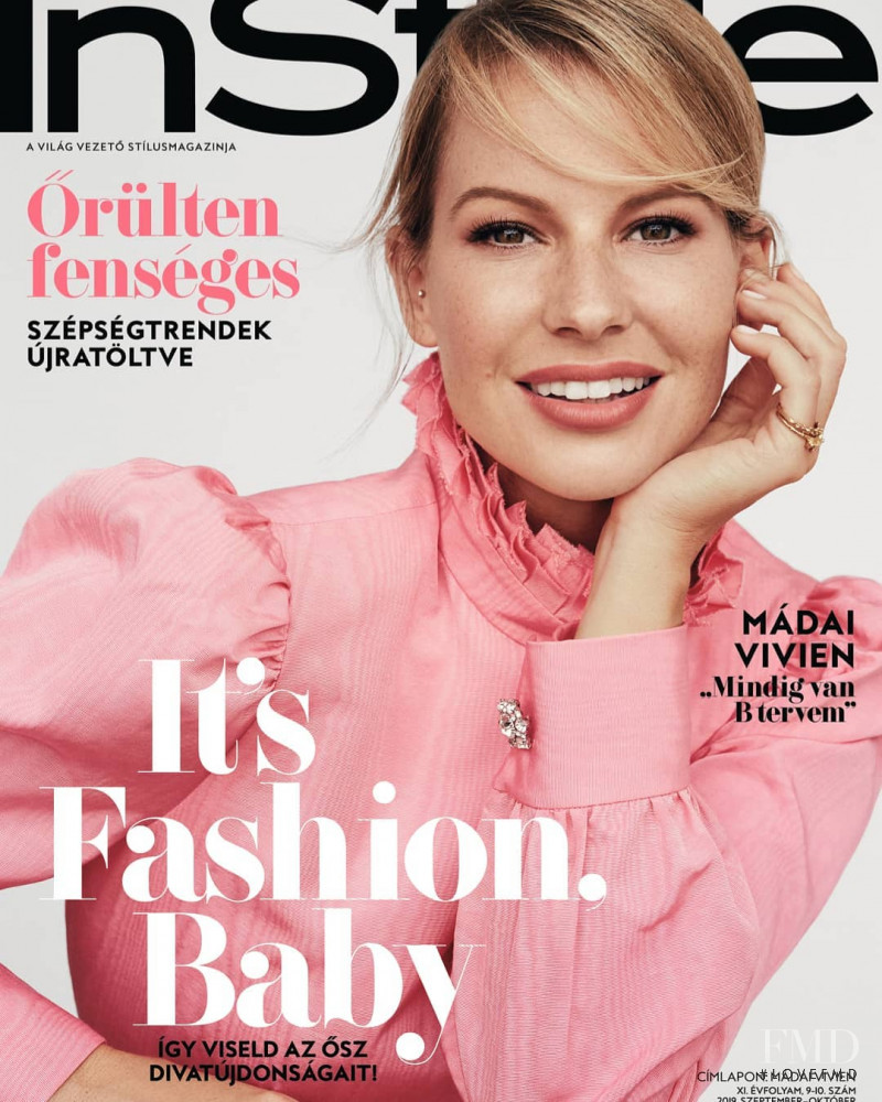 Vivien Madai featured on the InStyle Hungary cover from September 2019