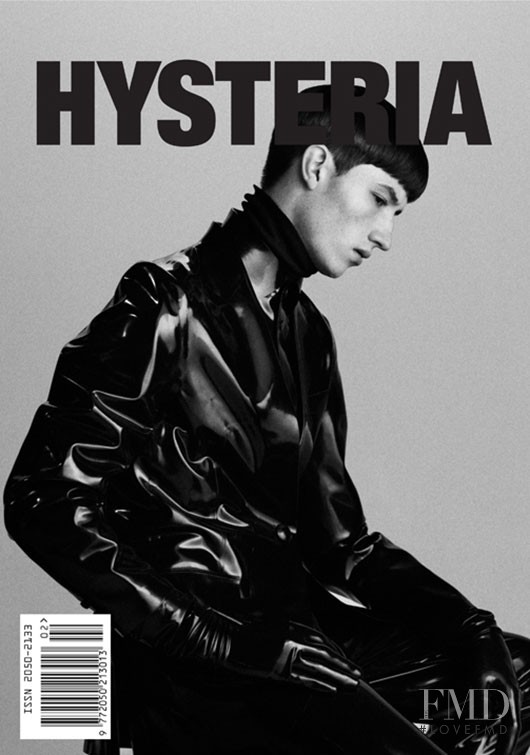Jester White featured on the Hysteria cover from September 2012