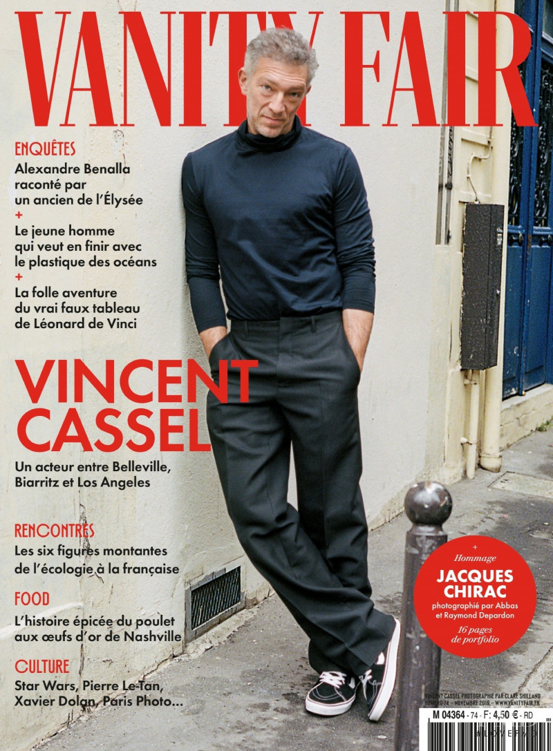  featured on the Vanity Fair France cover from November 2019