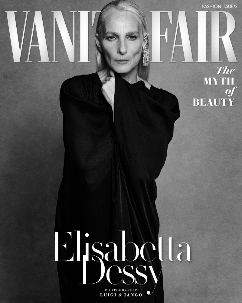 Elisabetta Dessy featured on the Vanity Fair France cover from October 2023