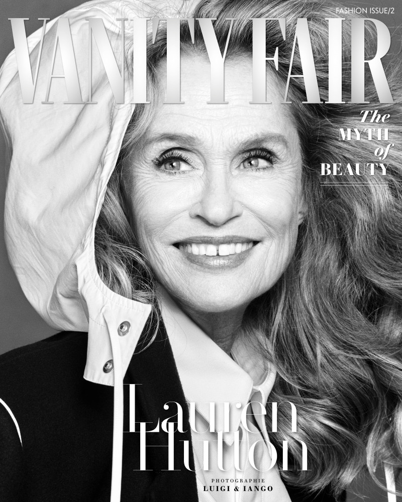 Lauren Hutton featured on the Vanity Fair France cover from October 2023