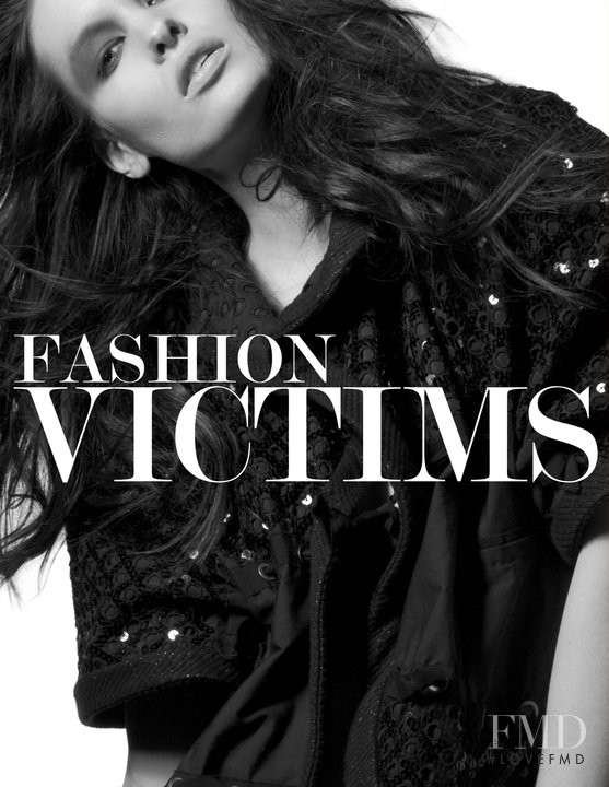 Zuzana Snow featured on the Fashion Victims cover from May 2010