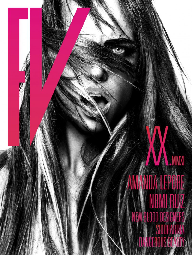  featured on the Fashion Victims cover from November 2012