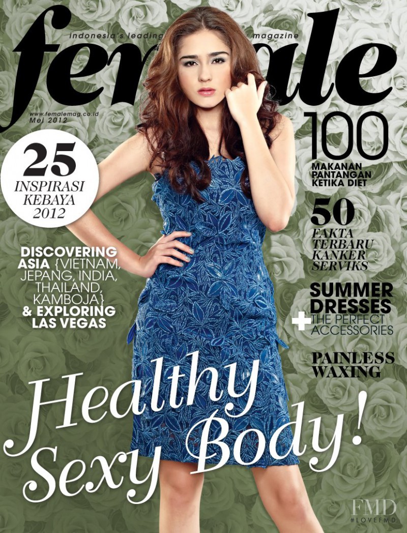  featured on the Female Indonesia cover from May 2012