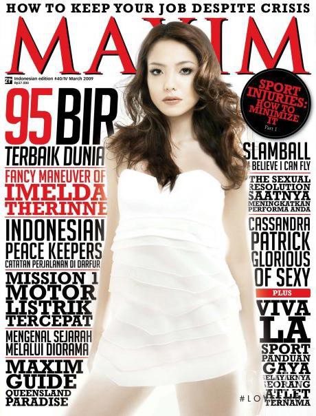  featured on the Maxim Indonesia cover from March 2009