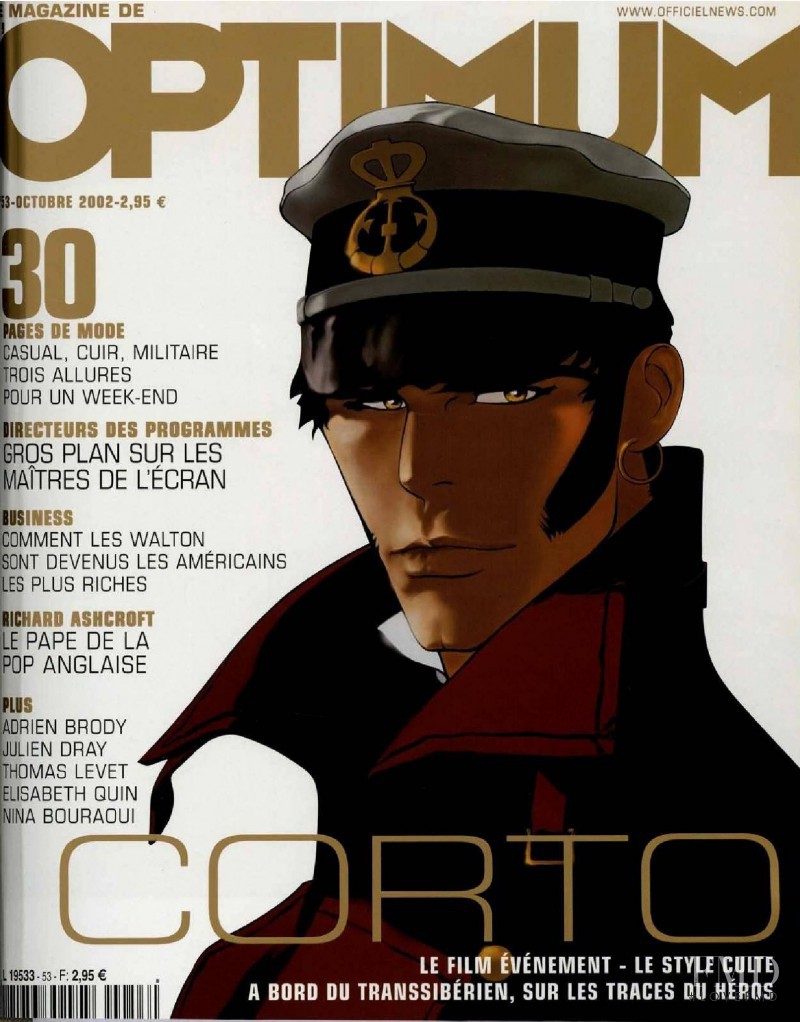  featured on the L\'Optimum cover from October 2002
