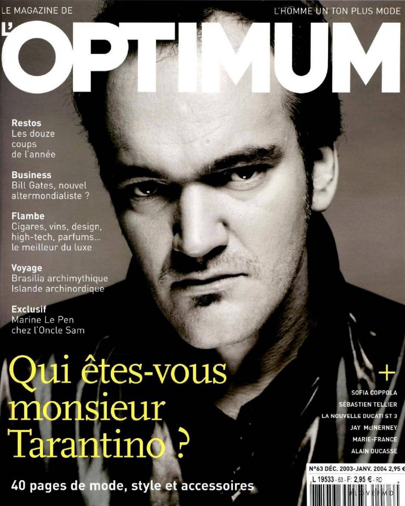  featured on the L\'Optimum cover from December 2003