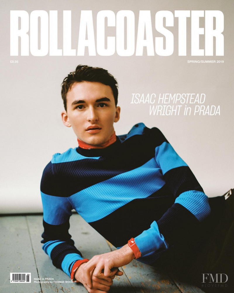 Isaac Wright featured on the Rollacoaster cover from April 2019